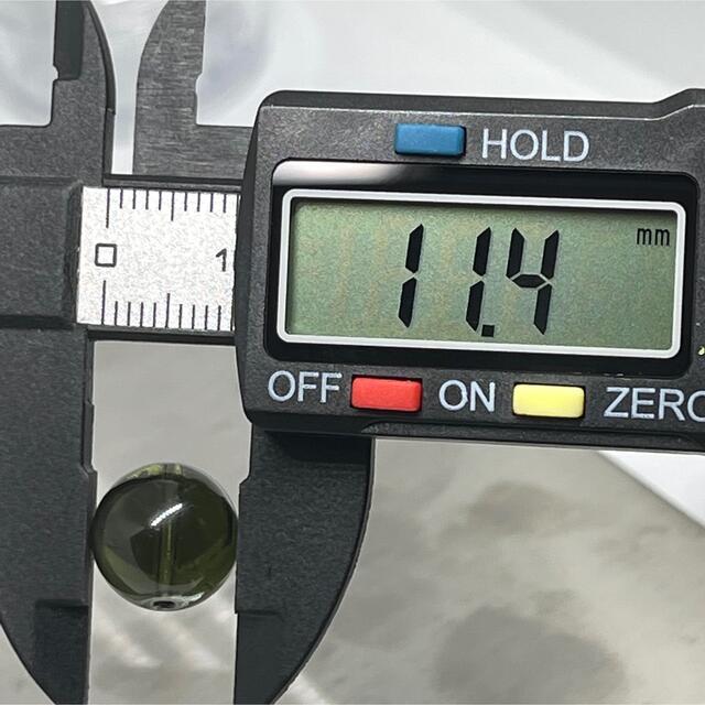 極上!モルダバイト 11.4mm 個別ソーティング済み 本物保証 ㉒ - 各種