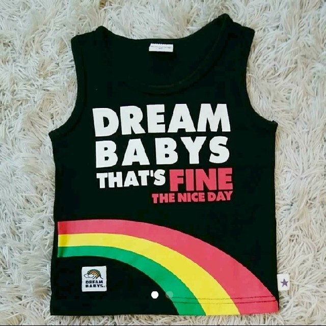 DREAMBABYS(ドリームベイビーズ)の90【DREAM BABYS】タンクトップ キッズ/ベビー/マタニティのキッズ服男の子用(90cm~)(Tシャツ/カットソー)の商品写真