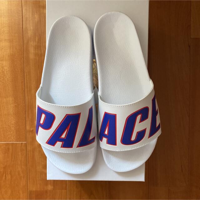 Supreme(シュプリーム)のPALACE SKATEBOARDS SLIDERS WHITE サンダル メンズの靴/シューズ(サンダル)の商品写真