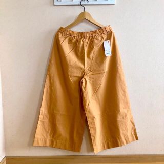 ユニクロ(UNIQLO)の未使用　ユニクロ　コットンスカートパンツ　 ガウチョパンツ(カジュアルパンツ)