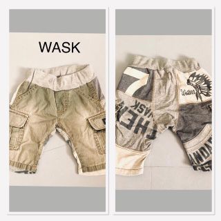 ワスク(WASK)のWASK 異素材切替　ハーフパンツ(パンツ)