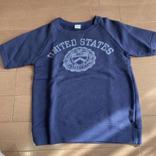 シップス(SHIPS)のSHIPS トレーナー　半袖　S  140〜　(Tシャツ/カットソー)