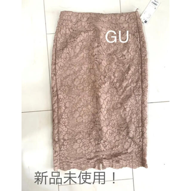 GU(ジーユー)のGU タイトレーススカート☆人気 レディースのスカート(ひざ丈スカート)の商品写真