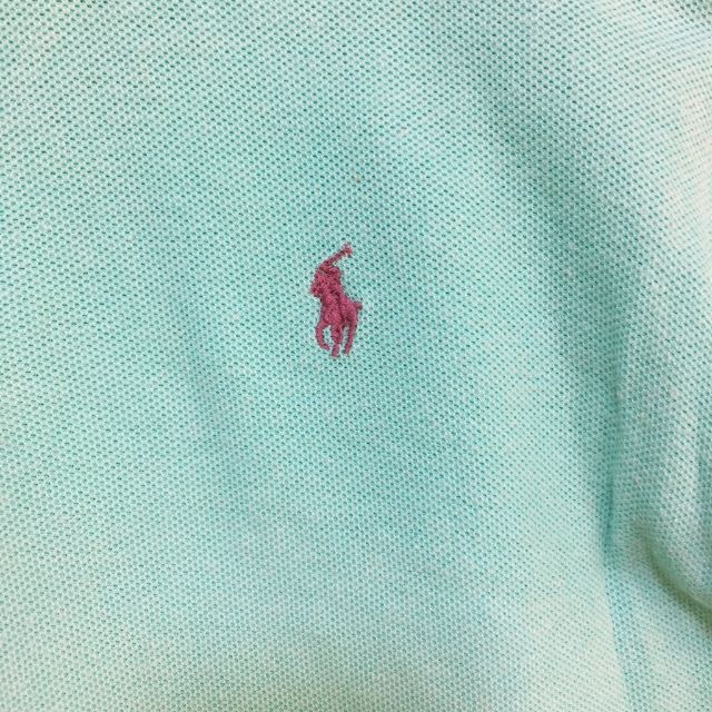 POLO RALPH LAUREN(ポロラルフローレン)のポロラルフローレン ポロシャツ 半袖 ポニーロゴ ライトブルーコットン100％  メンズのトップス(ポロシャツ)の商品写真