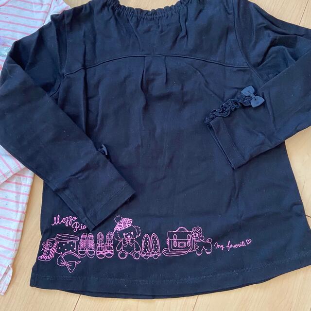 mezzo piano(メゾピアノ)のメゾピアノ  130  カットソー　トップス キッズ/ベビー/マタニティのキッズ服女の子用(90cm~)(Tシャツ/カットソー)の商品写真