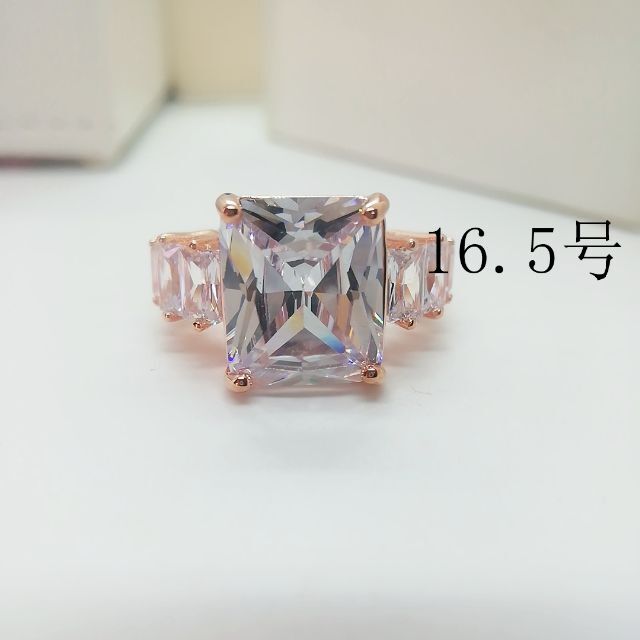 tt16036閉店セールリング16.5号リング華麗優雅リングczダイヤモンド レディースのアクセサリー(リング(指輪))の商品写真