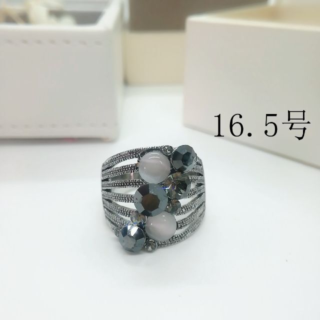 tt16039閉店セールリング16.5号リング華麗個性目たちデザインリング レディースのアクセサリー(リング(指輪))の商品写真