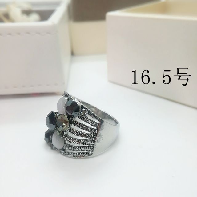 tt16039閉店セールリング16.5号リング華麗個性目たちデザインリング レディースのアクセサリー(リング(指輪))の商品写真