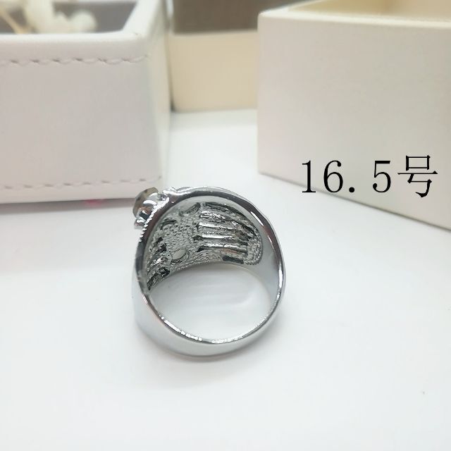 tt16039閉店セールリング16.5号リング華麗個性目たちデザインリング レディースのアクセサリー(リング(指輪))の商品写真