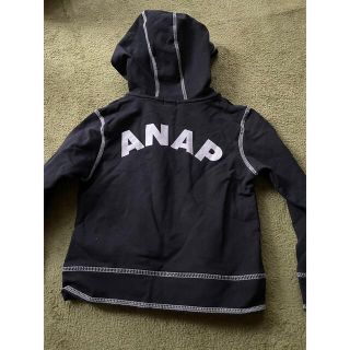 アナップ(ANAP)のアナップバックプリントパーカー(Tシャツ/カットソー)