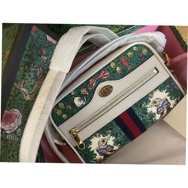 Gucci(グッチ)の最終！ヒグチユウコ　GUCCI コラボ　バッグ　鞄　新品未使用美品 レディースのバッグ(ショルダーバッグ)の商品写真