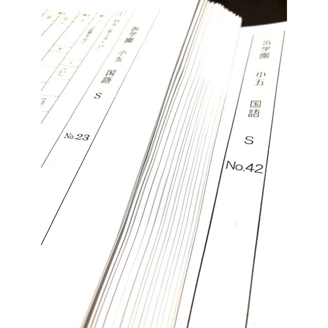 浜学園 小5 2021年度 国語 Sクラス 復習テスト 解答、解答用紙 浜学園 小5 2021年度 国語 Sクラス 復習テスト 解答、解答用紙