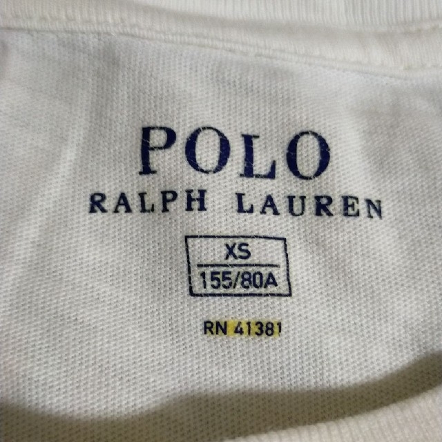 POLO RALPH LAUREN(ポロラルフローレン)のポロラルフローレン半袖Tシャツ　XS レディースのトップス(Tシャツ(半袖/袖なし))の商品写真