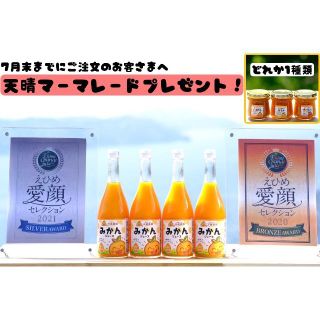 🍊お買得品🍊【ご家庭用】　４本セット　天晴みかんジュース(ソフトドリンク)