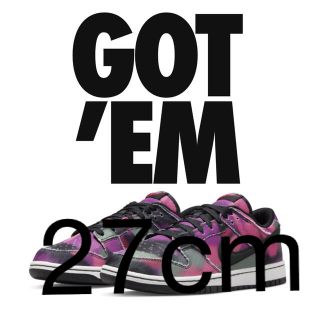 ナイキ(NIKE)のNike Dunk Low Graffiti "Pink/Black"(スニーカー)