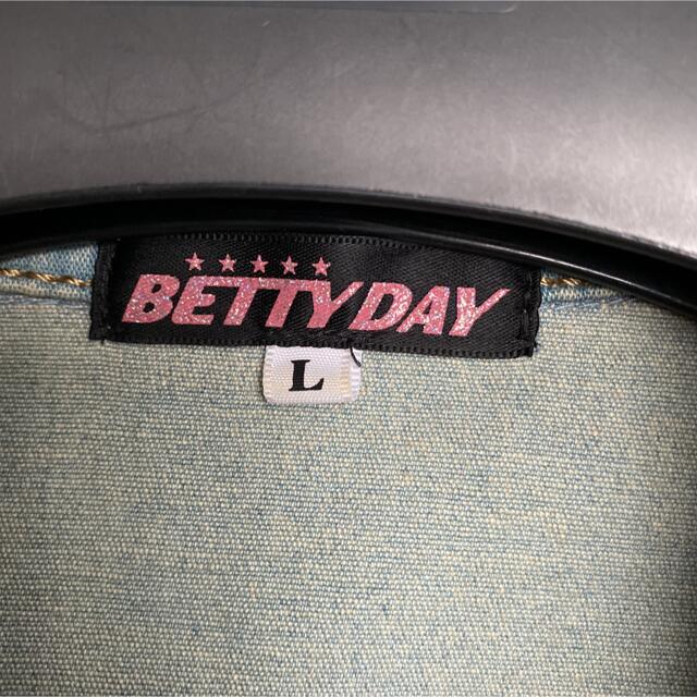 【BETTY DAY】デニムジャケット、Gジャン レディースのジャケット/アウター(Gジャン/デニムジャケット)の商品写真