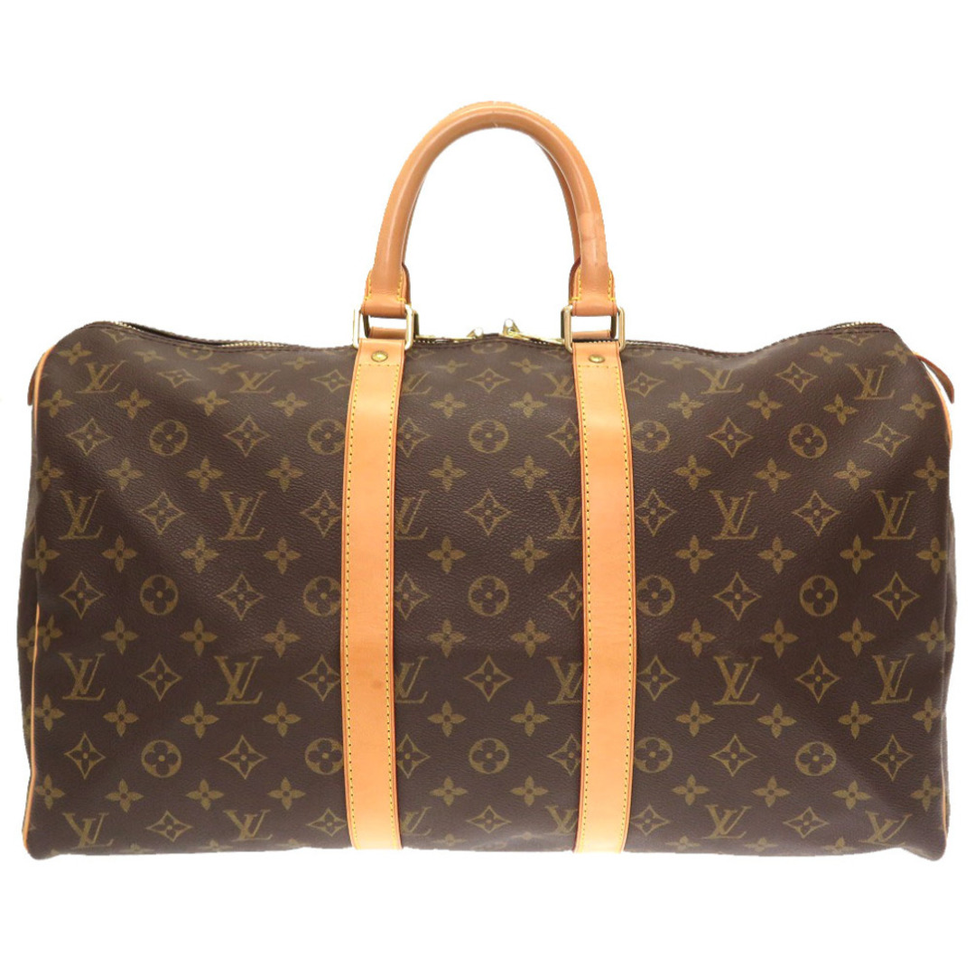 美品 ルイ ヴィトン モノグラム キーポル45 M41428 ボストンバッグ バッグ LV 0014  LOUIS VUITTON メンズ