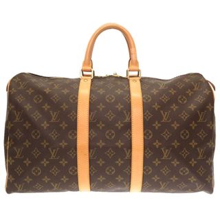 ルイヴィトン(LOUIS VUITTON)の美品 ルイ ヴィトン モノグラム キーポル45 M41428 ボストンバッグ バッグ LV 0014 【中古】 LOUIS VUITTON メンズ(ボストンバッグ)