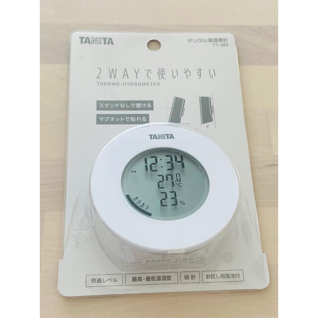 TANITA - タニタ TANITA 温湿度計 TT-585の通販 by pyoko's shop|タニタならラクマ TANITA - タニタ TANITA 温湿度計 TT-585の通販 by pyoko's shop|タニタならラクマ