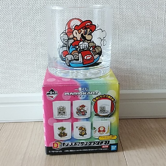 任天堂(ニンテンドウ)の専用　マリオカート　グラス エンタメ/ホビーのおもちゃ/ぬいぐるみ(キャラクターグッズ)の商品写真