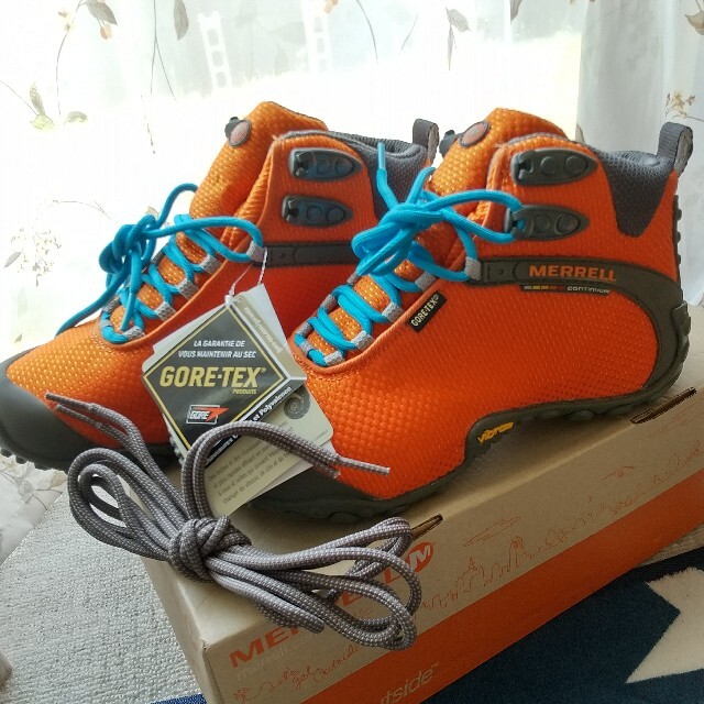 新品】MERRELL メレル トレッキングシューズ 24.5cm 大人気新作