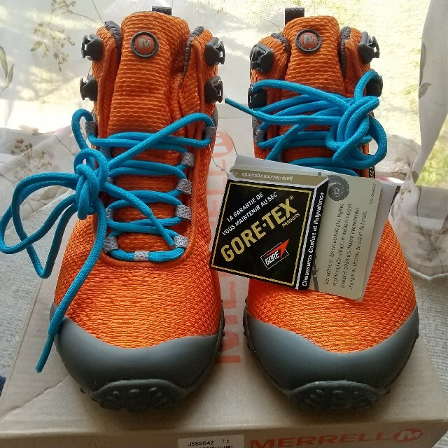 新品】MERRELL メレル トレッキングシューズ 24.5cm | www