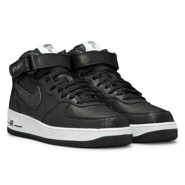 NIKE STUSSY Air Force 1 Mid black