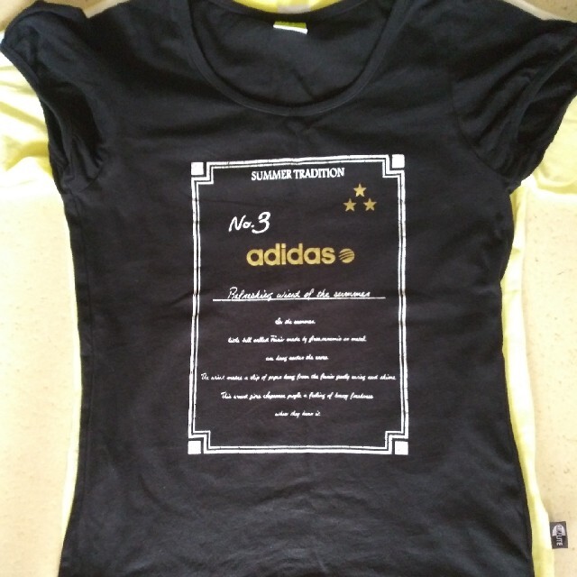 adidas(アディダス)のadidas Tシャツ　２枚組 レディースのトップス(Tシャツ(半袖/袖なし))の商品写真