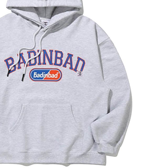 【 BAD IN BAD 】新作 正規品 COLLEGE LOGO HOODIE 2