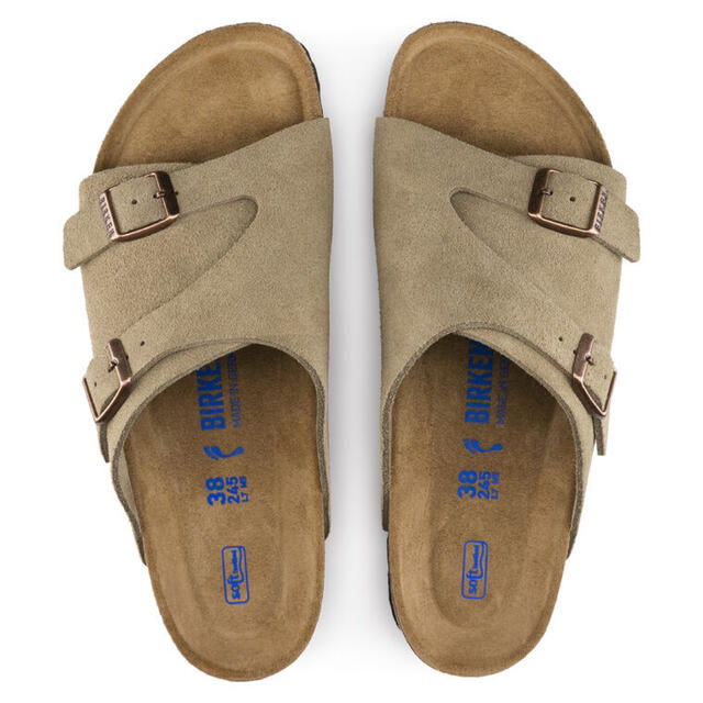 BIRKENSTOCK(ビルケンシュトック)のBIRKENSTOCK ビルケンシュトック ZURICH チューリッヒ ベージュ メンズの靴/シューズ(サンダル)の商品写真