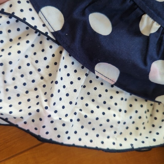 キッズ服女の子用(90cm~)シャーリーテンプル☆ブルーマリーヌサンドレス☆ジャンパースカート110