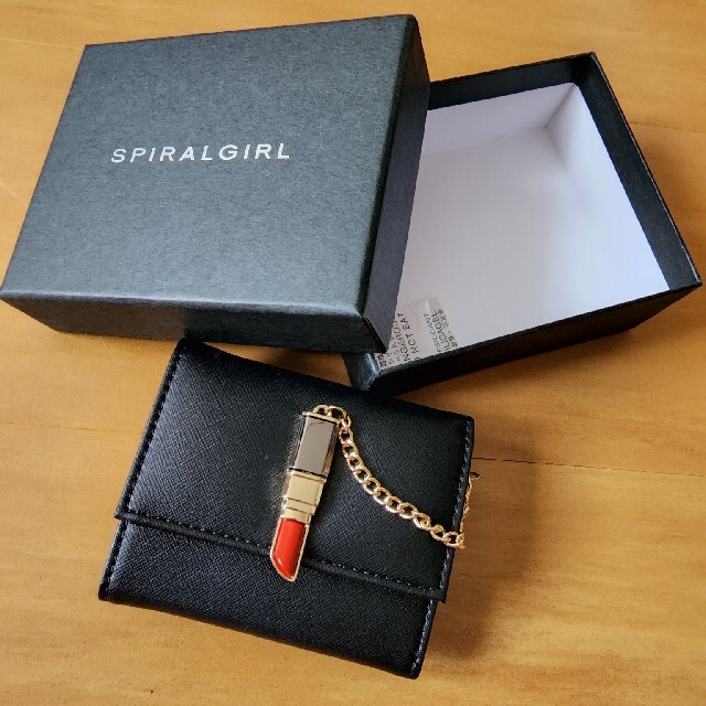 SPIRAL GIRL(スパイラルガール)のSPIRAL GIRL  ミニ財布 レディースのファッション小物(財布)の商品写真