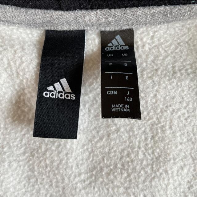 adidas(アディダス)のadidas パーカー　ジュニア　160センチ キッズ/ベビー/マタニティのキッズ服男の子用(90cm~)(ジャケット/上着)の商品写真