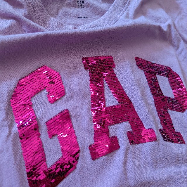 GAP Kids(ギャップキッズ)のGAP　kids　ロゴ　ワンピース　パープル キッズ/ベビー/マタニティのキッズ服女の子用(90cm~)(ワンピース)の商品写真