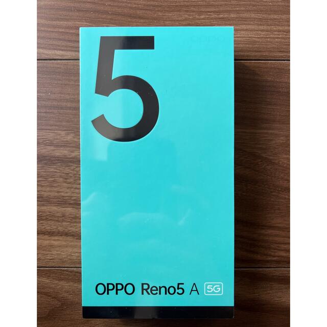 OPPO Reno 5 A SIMフリー 新品 未開封 シルバーブラック-