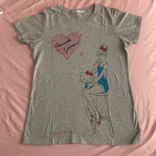 ユニクロ(UNIQLO)のキティ Tシャツ(Tシャツ(半袖/袖なし))