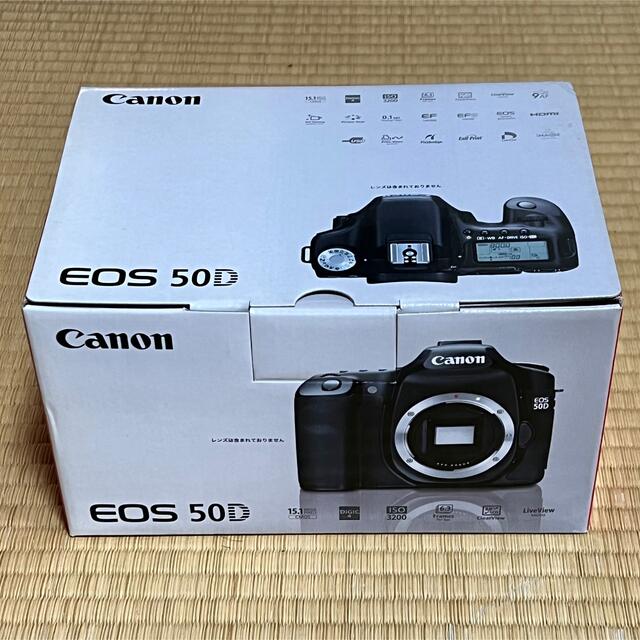 Canon(キヤノン)のまめ様専用　キヤノン　EOS 50D 新品未使用品 スマホ/家電/カメラのカメラ(デジタル一眼)の商品写真
