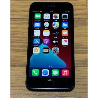 アイフォーン(iPhone)の iPhone SE2 64GB ブラック　simフリー(スマートフォン本体)