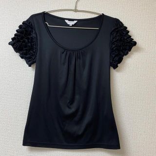 エムプルミエ(M-premier)のM-premier★極美品★フリル半袖(Tシャツ(半袖/袖なし))