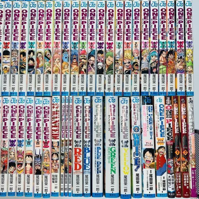ワンピース 全巻セット 1〜102巻+関連本16冊 ONE PIECEの通販 by