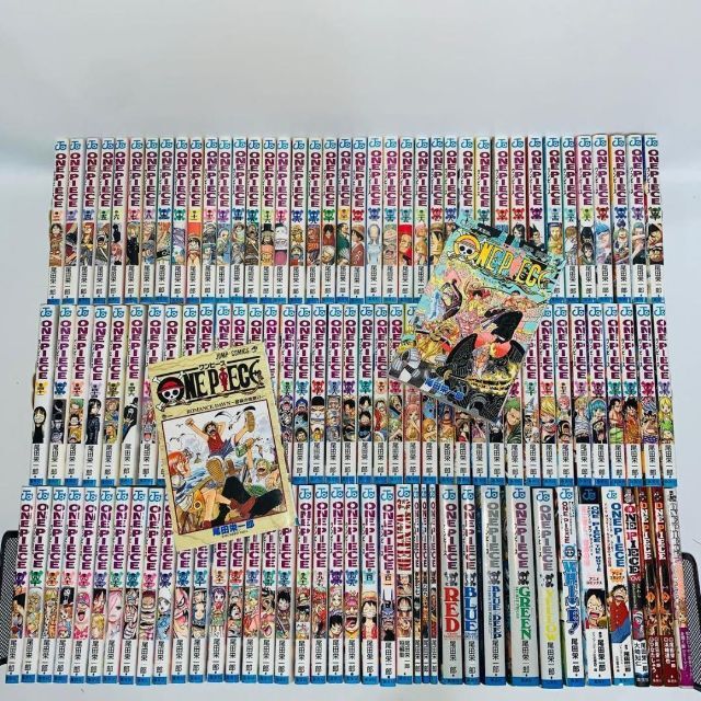ワンピース 全巻セット 1〜102巻+関連本16冊 ONE PIECE ワンピース 全巻セット 1〜102巻+関連本16冊 ONE PIECE