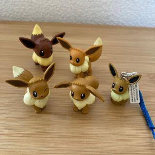 ポケモン(ポケモン)のポケットモンスター イーブイ フィギュア 色々セット(キャラクターグッズ)