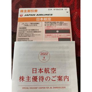 JAL日本航空株式会社株主優待割引券　1枚　冊子(その他)