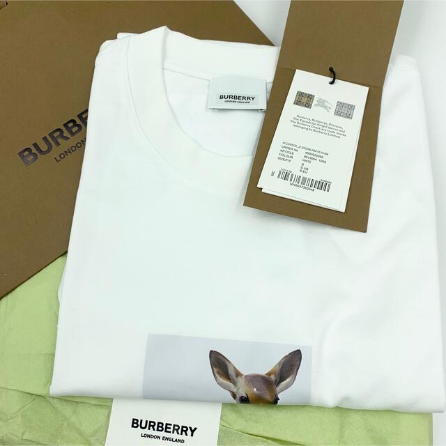 BURBERRY(バーバリー)のBURBERRY Montage Print Oversized T-shirt レディースのトップス(Tシャツ(半袖/袖なし))の商品写真