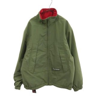 シュプリーム(Supreme)のSUPREME シュプリーム 22SS GORE-TEX Reversible Polartec Lined Jacket ゴアテックス リバーシブル ポーラーテック ジャケット グリーン/レッド(フライトジャケット)