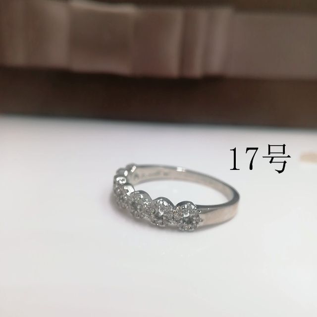 tt17028閉店セールリング17号リング華麗優雅リングczダイヤモンドリング レディースのアクセサリー(リング(指輪))の商品写真