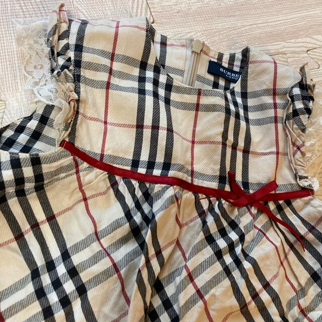 BURBERRY(バーバリー)のバーバリー　ワンピース　80 キッズ/ベビー/マタニティのベビー服(~85cm)(ワンピース)の商品写真