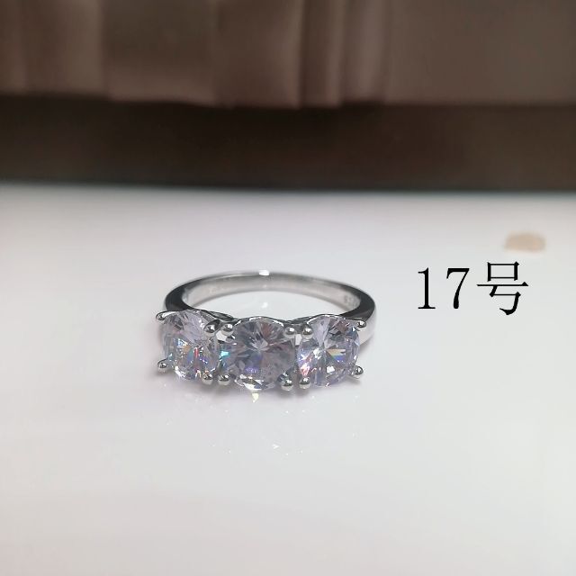 tt17029閉店セールリング17号リング華麗目たちczダイヤモンドリング レディースのアクセサリー(リング(指輪))の商品写真