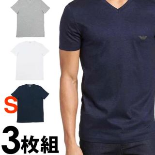 エンポリオアルマーニ(Emporio Armani)のエンポリオアルマーニ＊Vネック＊3カラー＊S(Tシャツ/カットソー(半袖/袖なし))