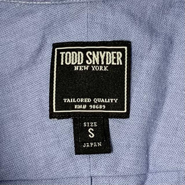 TODD SNYDER(USA)コットンオックスフォードBDシャツ 3